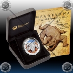1oz AVSTRALIJA -  MEGAFAUNA "MEGALANIA" 2014